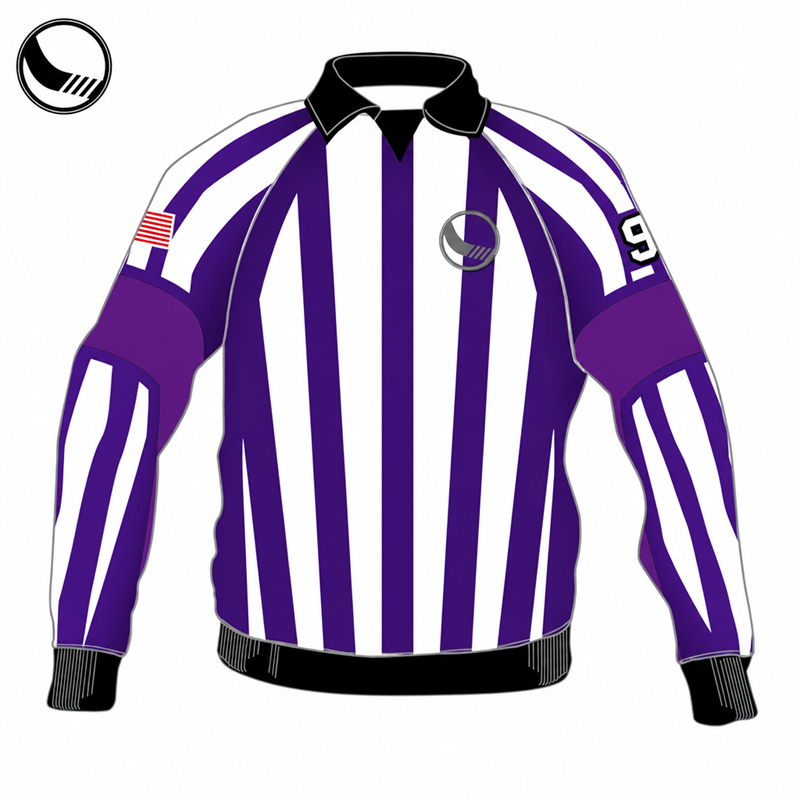 Custom Embroidery Cheap European Hockey Referee Jersey
