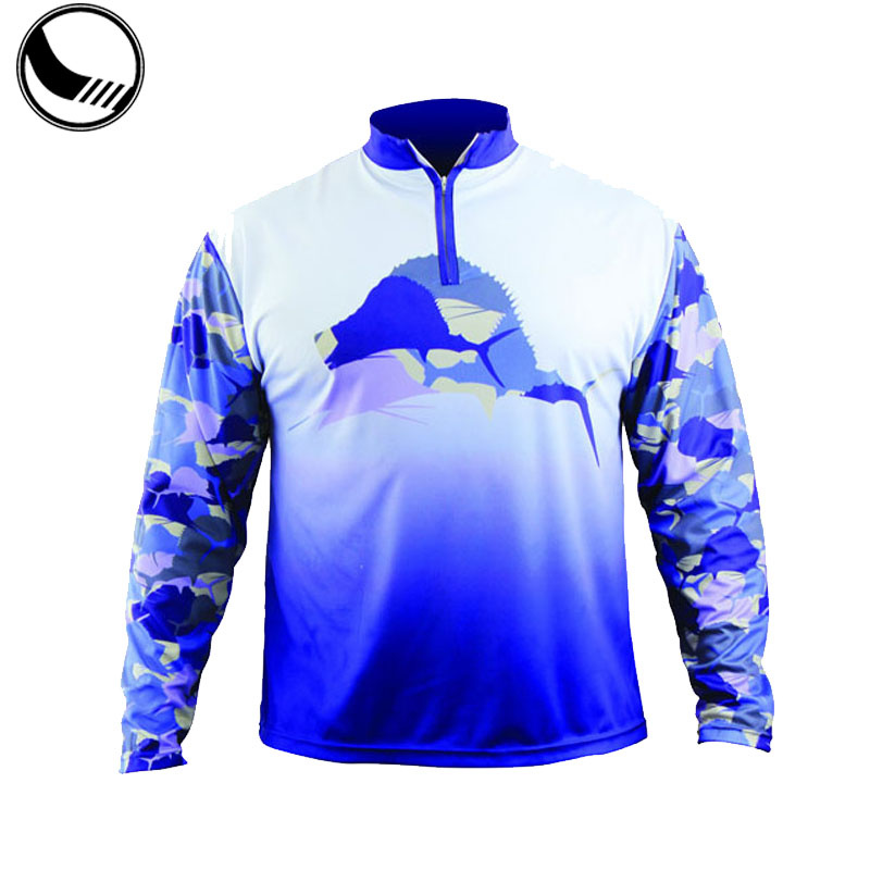 Polyester Quick Dry Fishing Tournament Shirt Fishing Wear Shirts & Tops Sportswear for Adults OEM Designs Customs Logo