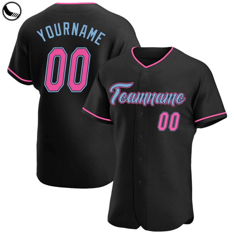 Custom Stripe v Neck Baseball Jersey Pattern