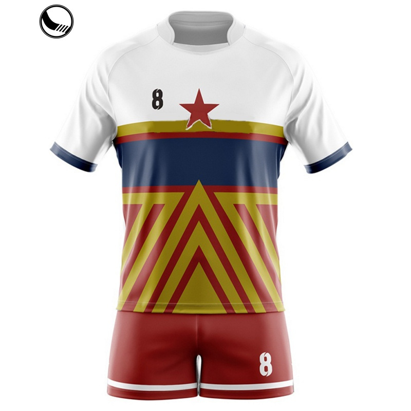 BETHERIVAL Dye Sublimation Fiji Custom Rugby Jerseys