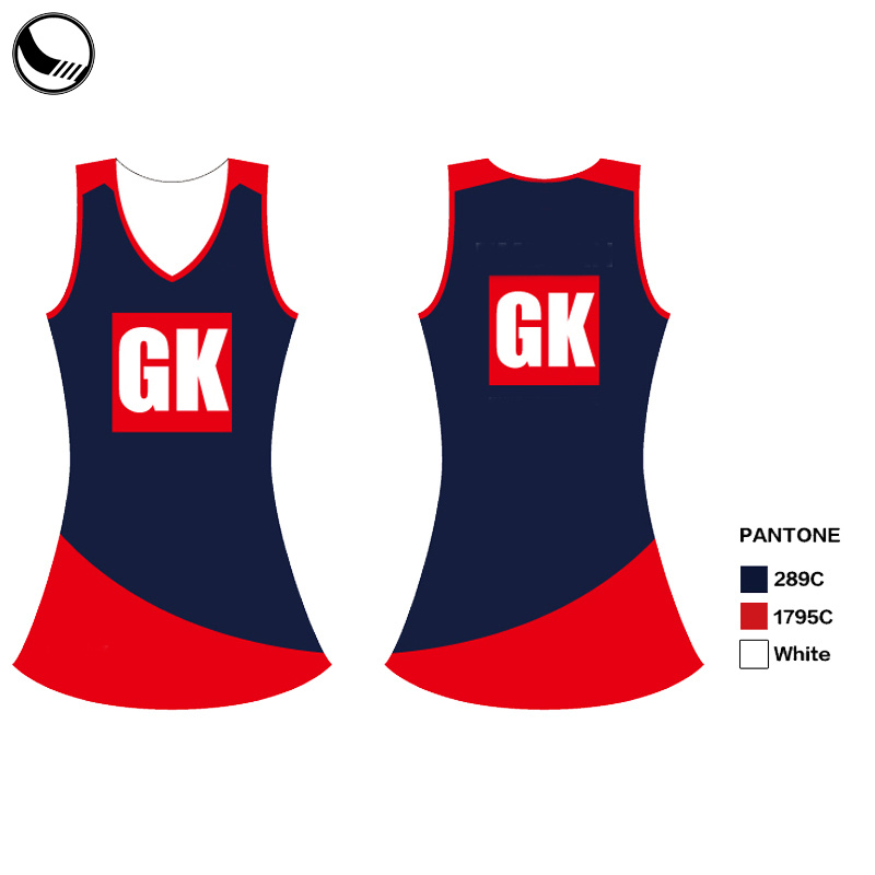 Custom Women Pattern Sexy Netball Dress
