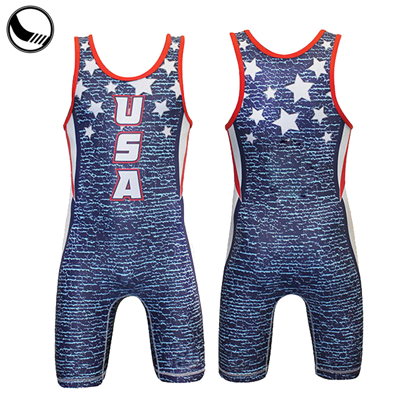 Custom 4xl Mens Wrestling Singlet