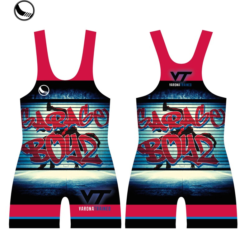 BETHERIVAL Girl in pink Wrestling Singlet Pattern