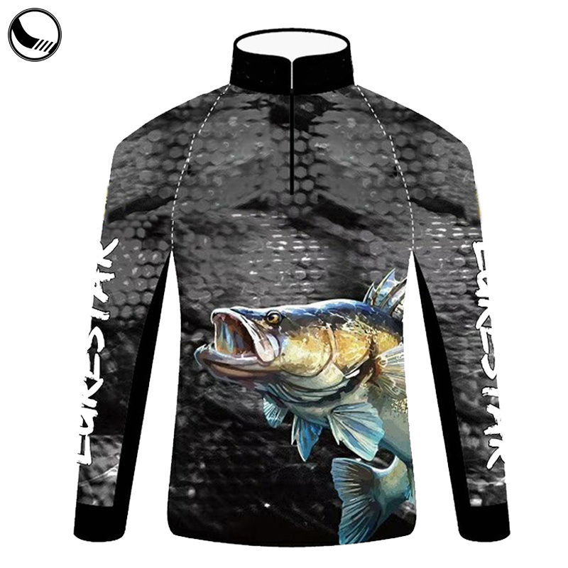 Private Label Custom Kids Fishing Shirts