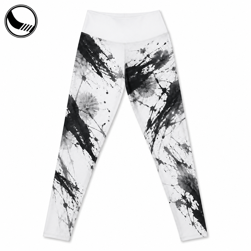 BETHERIVAL High Quality Wholesale Womens Transparent Knitted Printed Leggings Tights