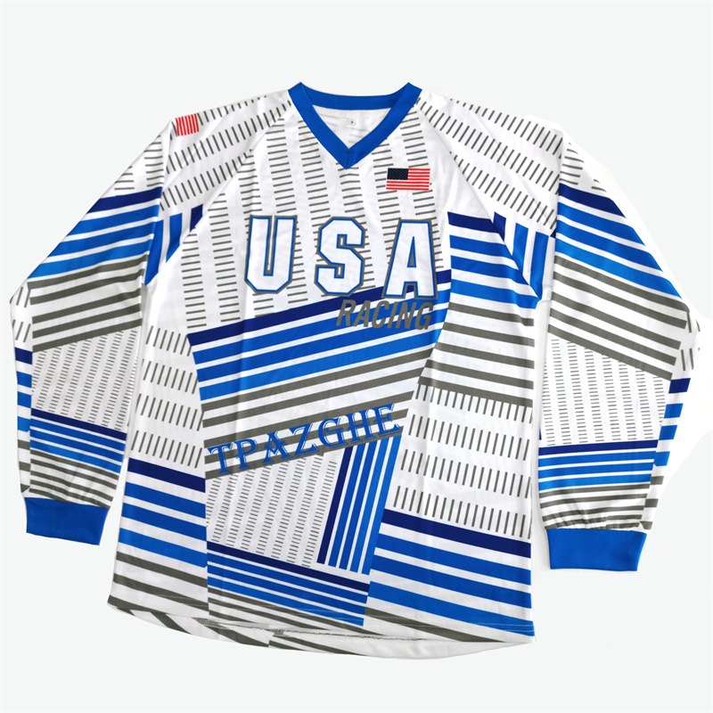BETHERIVAL Breathable Design Your Own Long Sleeve Motocross Jersey