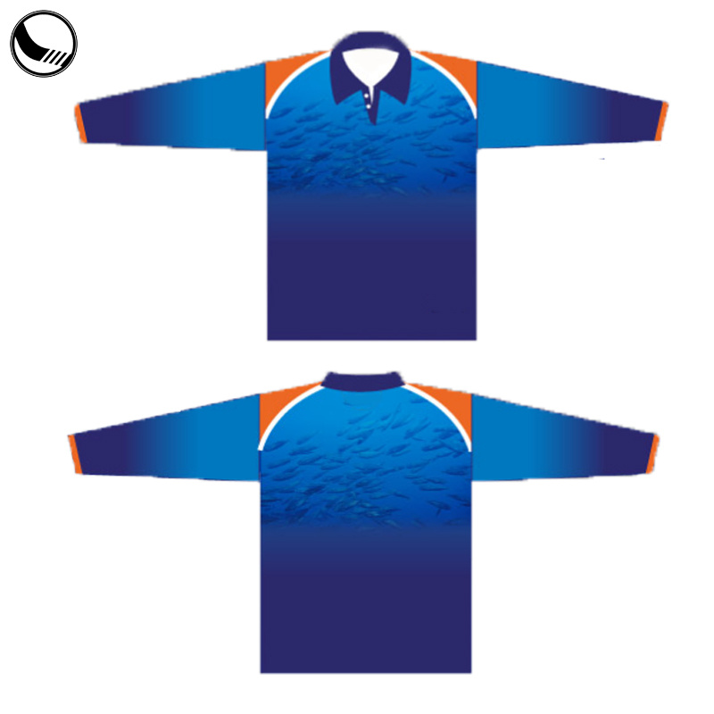 BETHERIVAL Wholesale Sublimation Polyester Fishing Shirts Long Sleeve