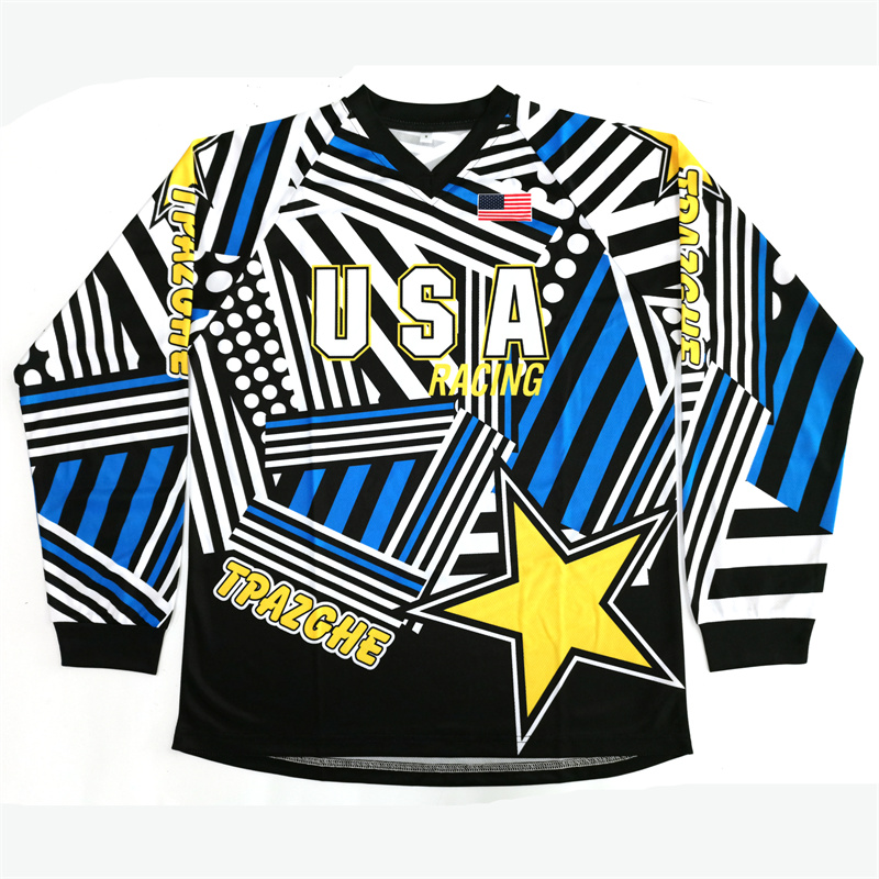 Breathable Sublimation Wholesale Motocross Jersey