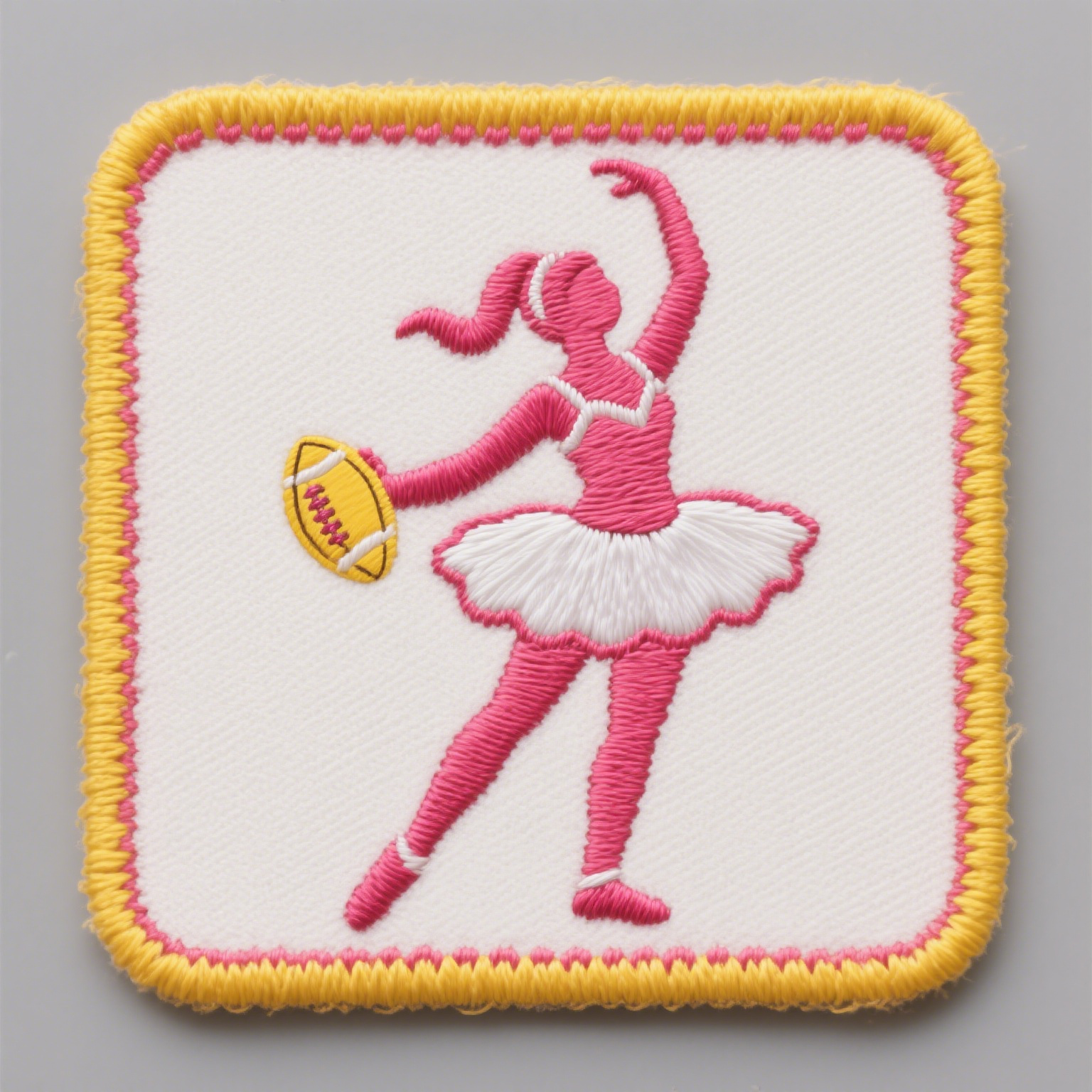 What minimum order applies to custom embroidered patches?
