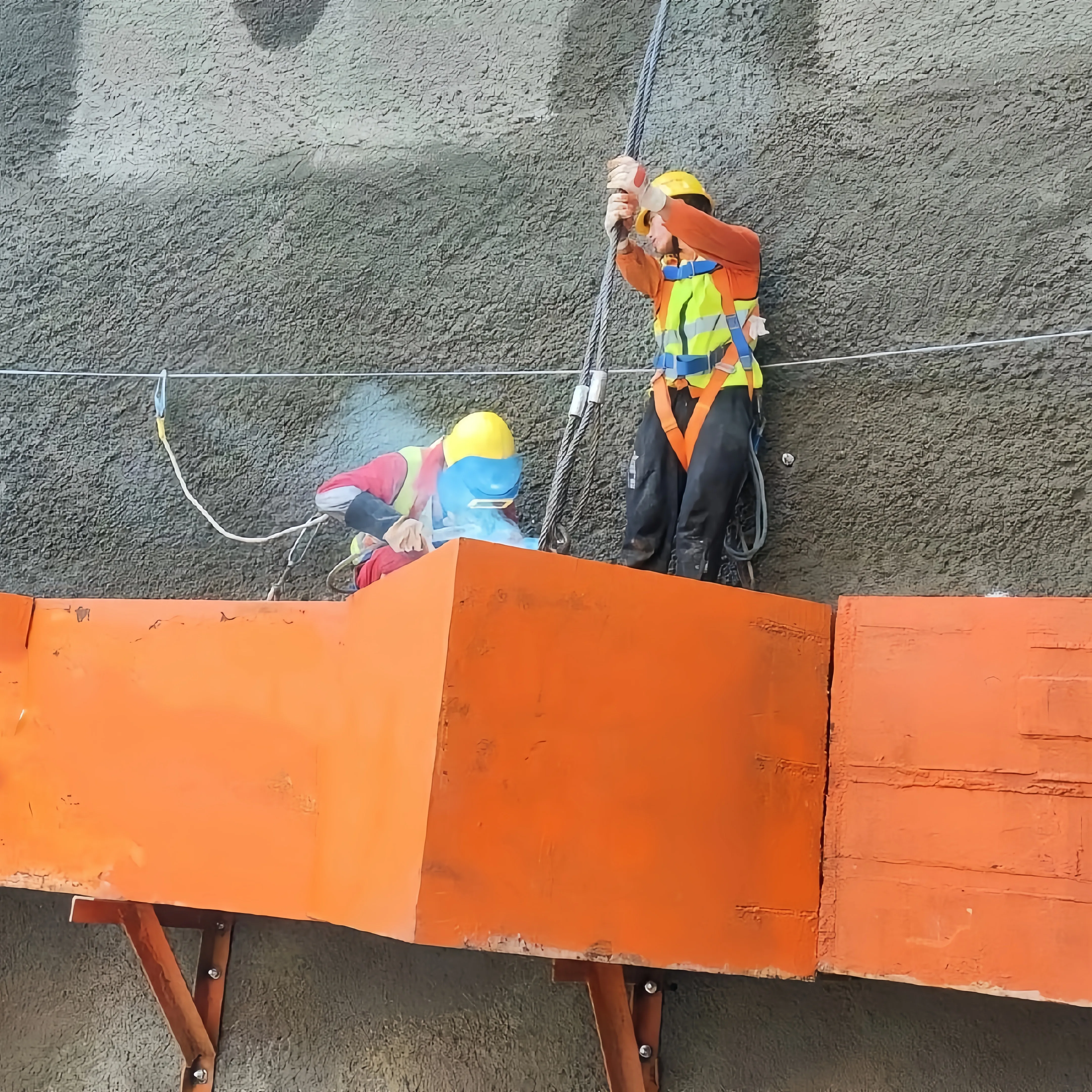 Singapore Thomson-East Coast MRT Line Shield Support System