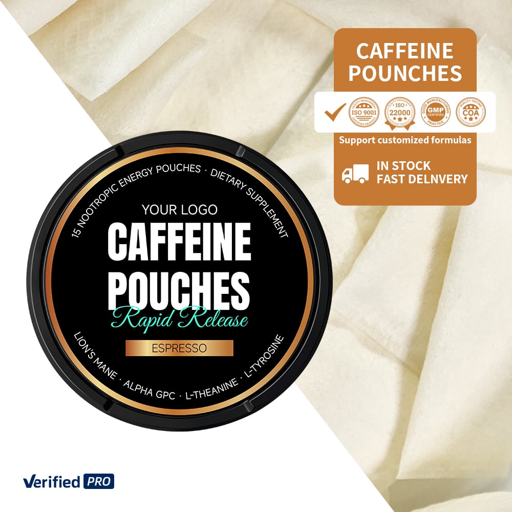 Anhydrous Caffeine Energy Pouch