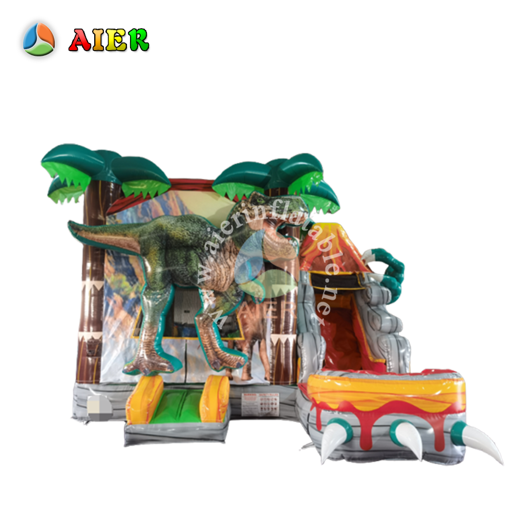 Jurassic Volcano Dino Inflatable Combo for Kids’ Dinosaur Adventure Parties