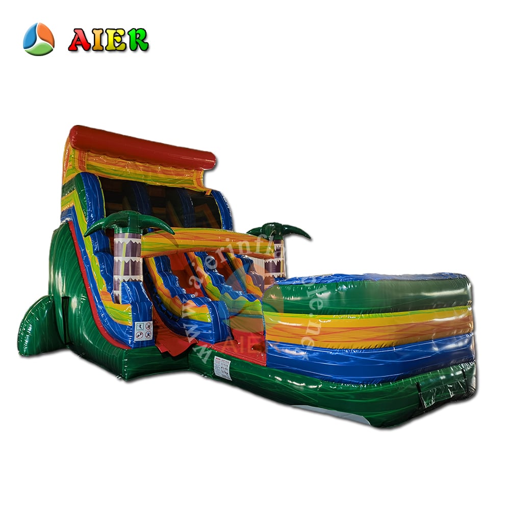 L455 Commercial Crane Themed Inflatable Slide for Carnival Event Rental