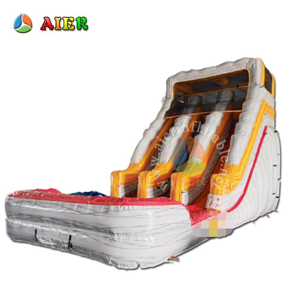 X244 Commercial Grade Inflatable Water Slide Custom Logo Sports Game for Events