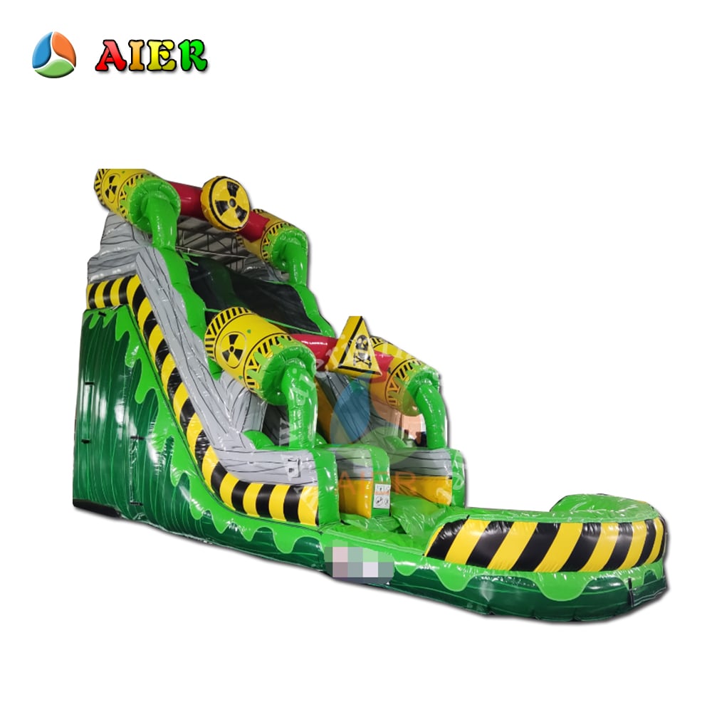 L441 Commercial Toxic Element Style Inflatable Slide for Carnival, Holiday Rental Business