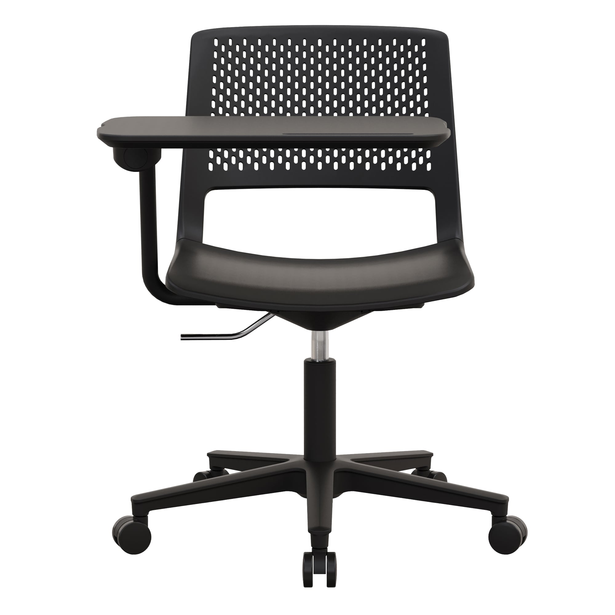 Training Chair With Writing Pad Plastic Seat Adjustable Height for Ergonomic School Child Study Chair