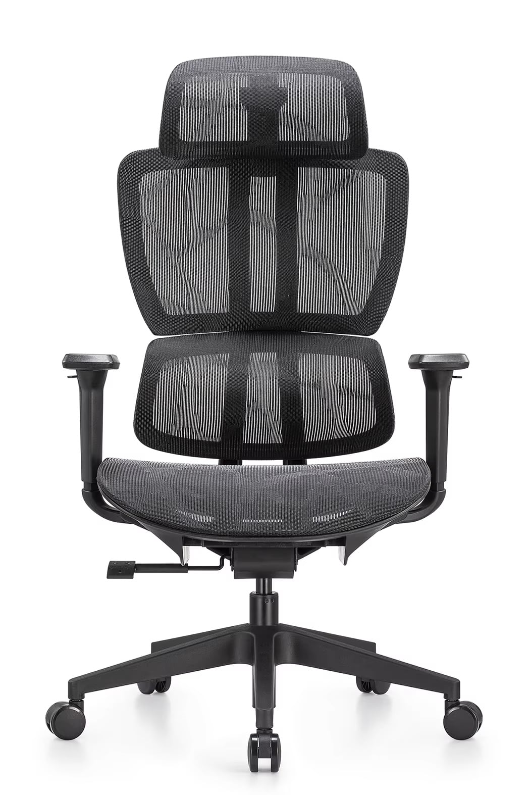 How do smooth-rolling wheels improve office chair functionality?