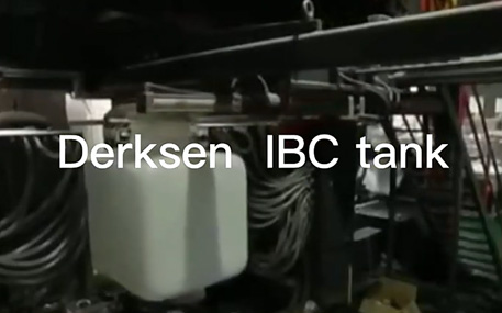derksen plastic IBC tank automatic production line