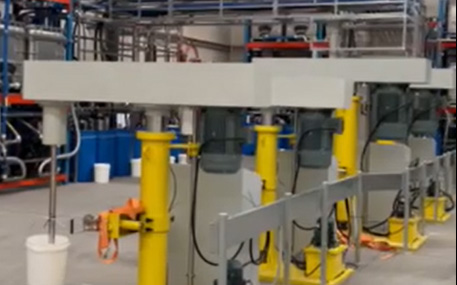 derksen Automatic paint and color production line