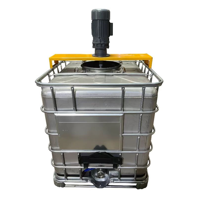 SS  tank 1000l with agitator