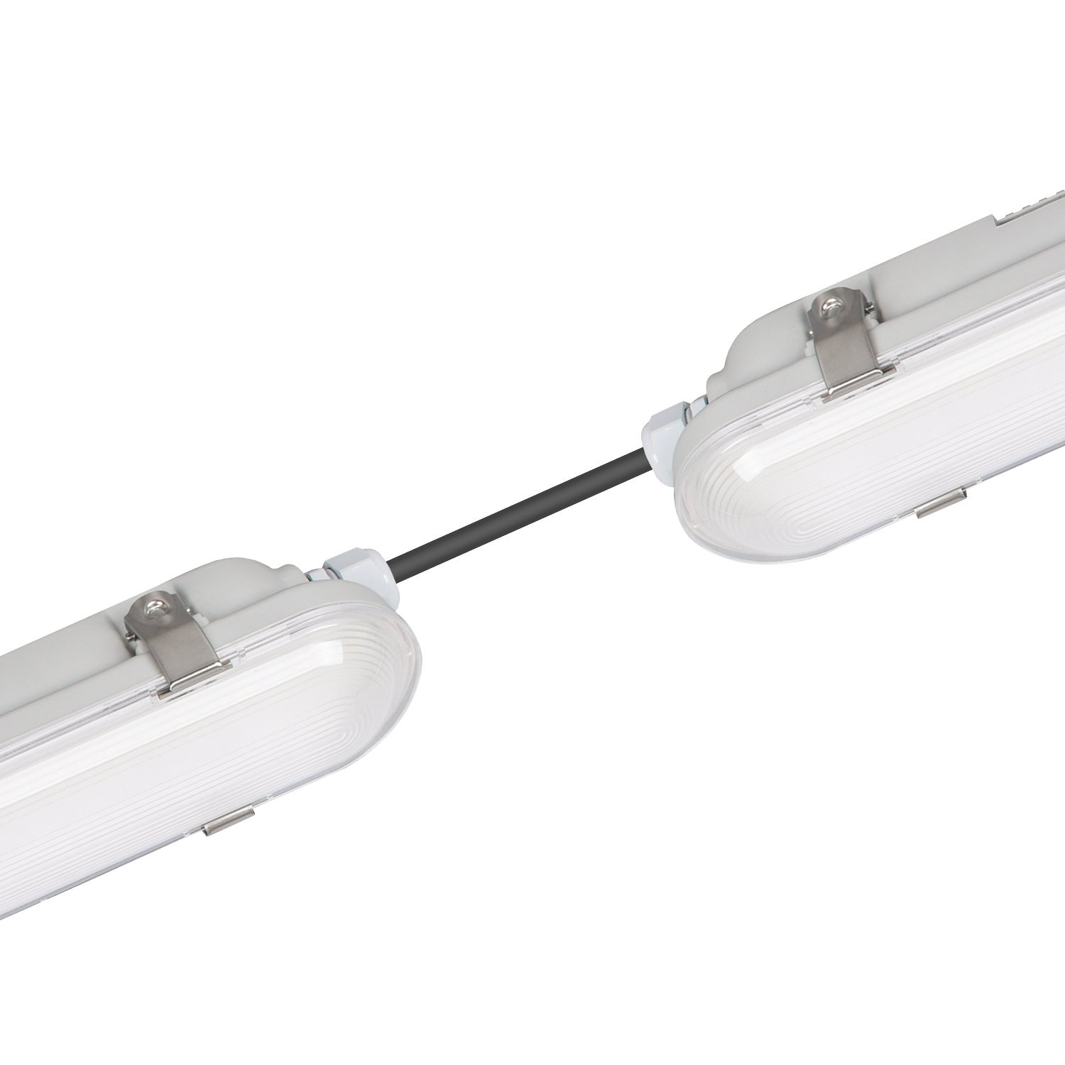 TP-15-55B2 840 1507x75x70 mm 160 lm/W 55 W 8800 lm LED-Dreischutzleuchte