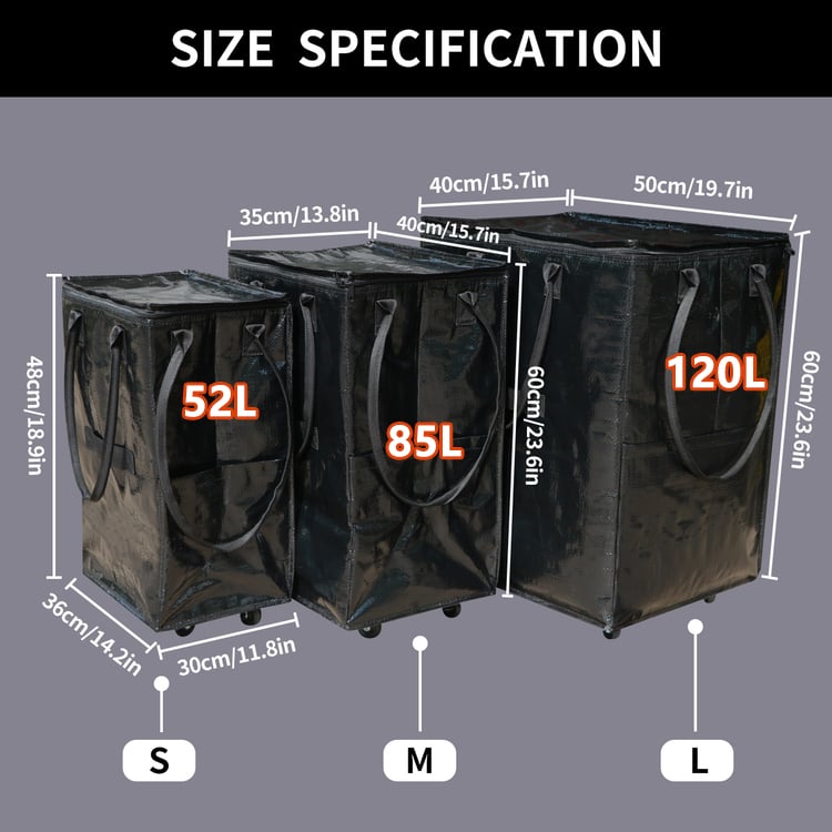 Supermarket Trolley Bag Folding Rolling Tote Bag Large Waterproof Wheeled Luggage Reusable Grocery Shopping Bag with Wheels