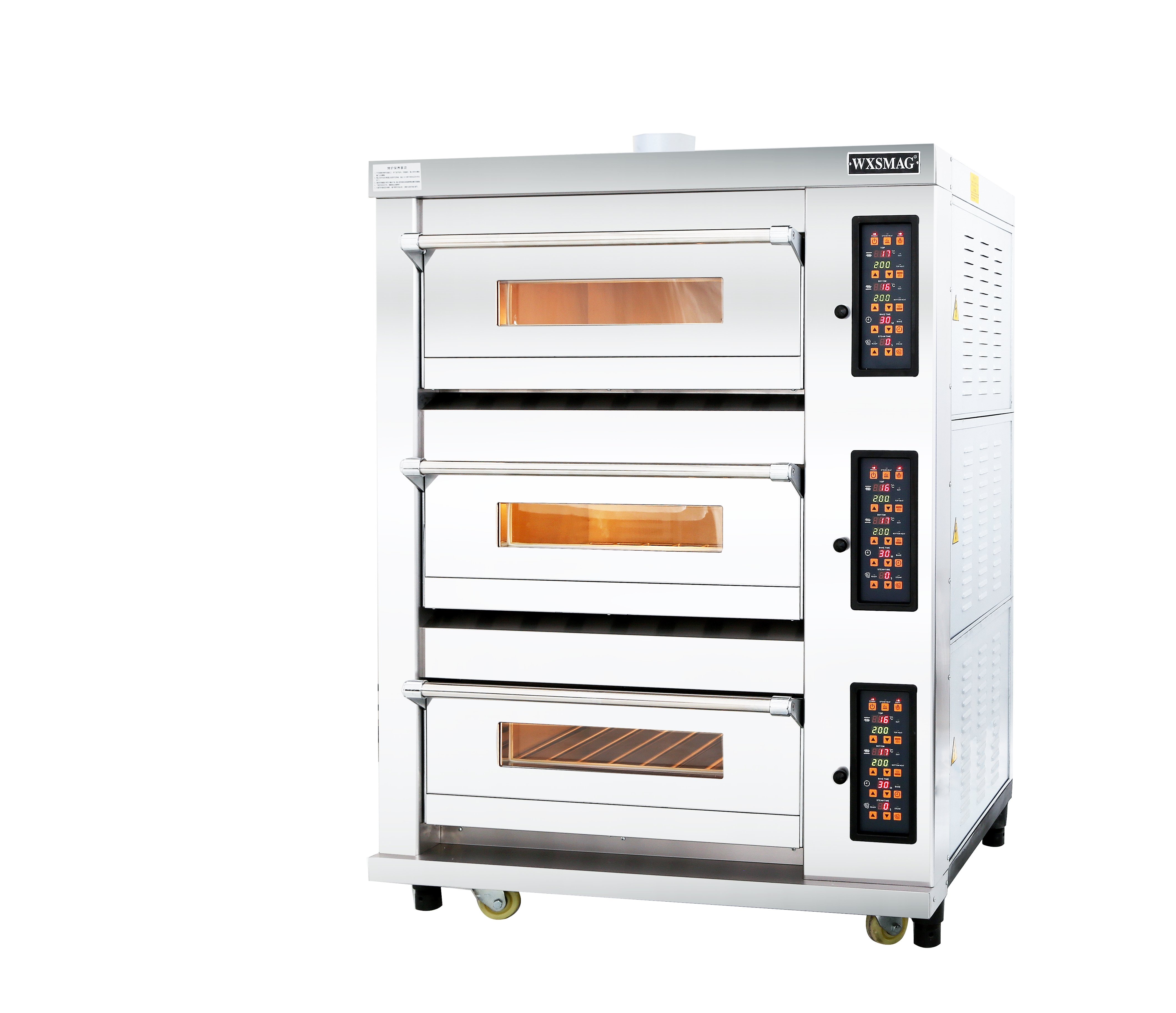 gas deck oven SMQ-803E+NB