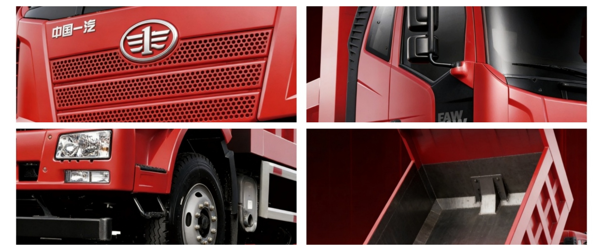 FAW Jiefang J6L 4×2 Dump Truck Heavy Duty Strong Power for Construction Engineering supplier