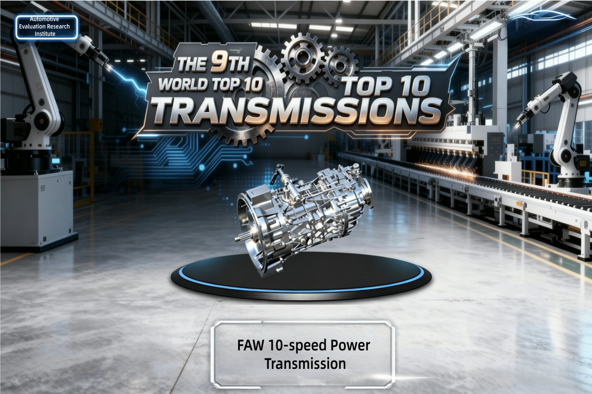 FAW Jiefang CA10TAX130S remporte le 9e Prix mondial des 10 meilleures boîtes de vitesses