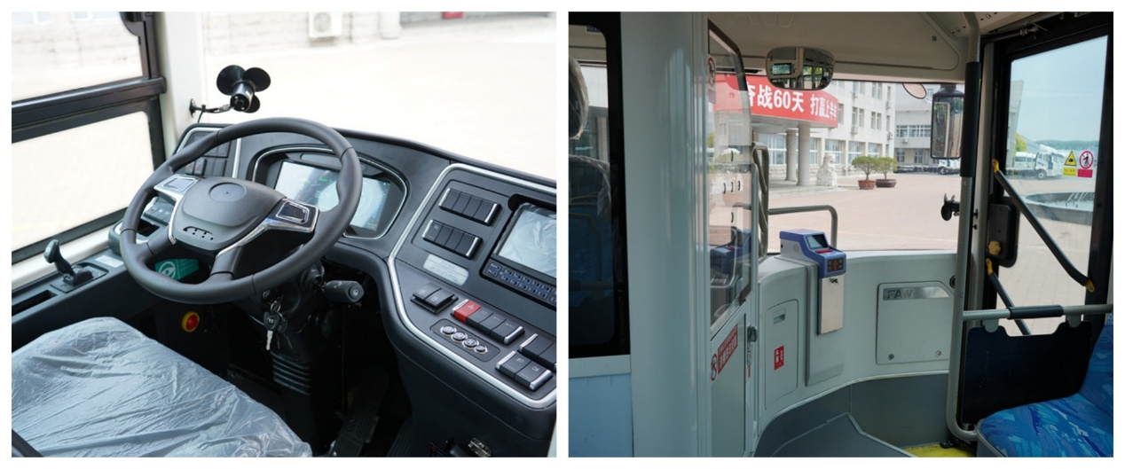 Green Efficient FAW 8.5m Pure Electric Public Transit Bus details