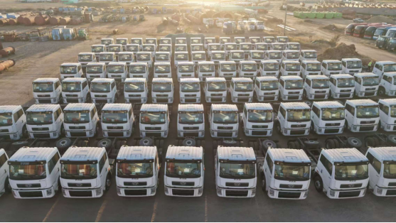 FAW Jiefang Ships 100 Heavy Trucks to Nigeria Fleet