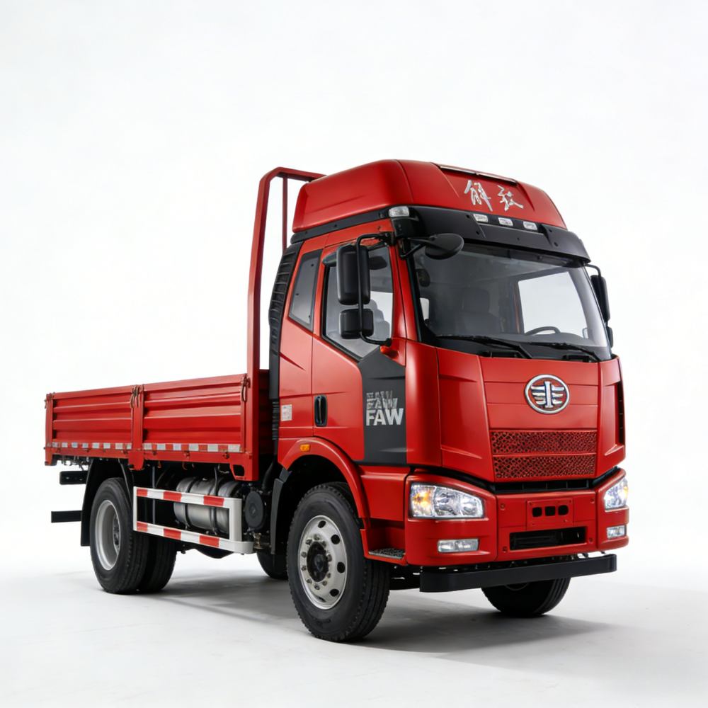Camion de transport de marchandises FAW Jiefang J6L 4×2, léger, efficace et durable pour la logistique urbaine