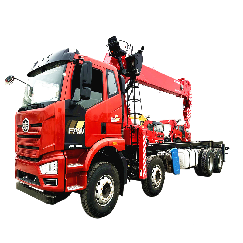 Camion grue FAW à forte capacité de levage et stabilité élevée