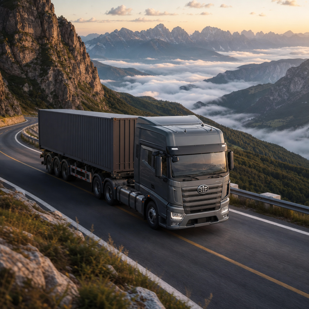 FAW J6P Tractor Truck | 4×2 / 6×4 / 6×6 / LNG / EV | 350-560PS | Multi-Fuel Export