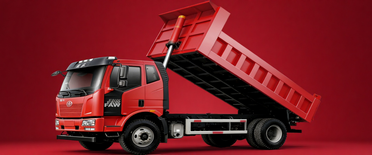 FAW Jiefang J6L 4×2 Dump Truck Heavy Duty Strong Power for Construction Engineering factory