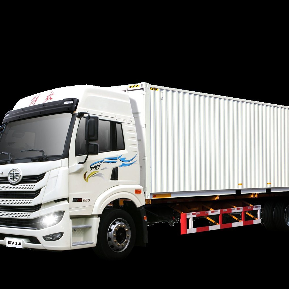 FAW HanV 2.0 Cargo Truck 240–340HP Euro 2~5 Available in 6×2 / 6×4 / 8×2 / 8×4 WABCO TRW Leather Seat Export