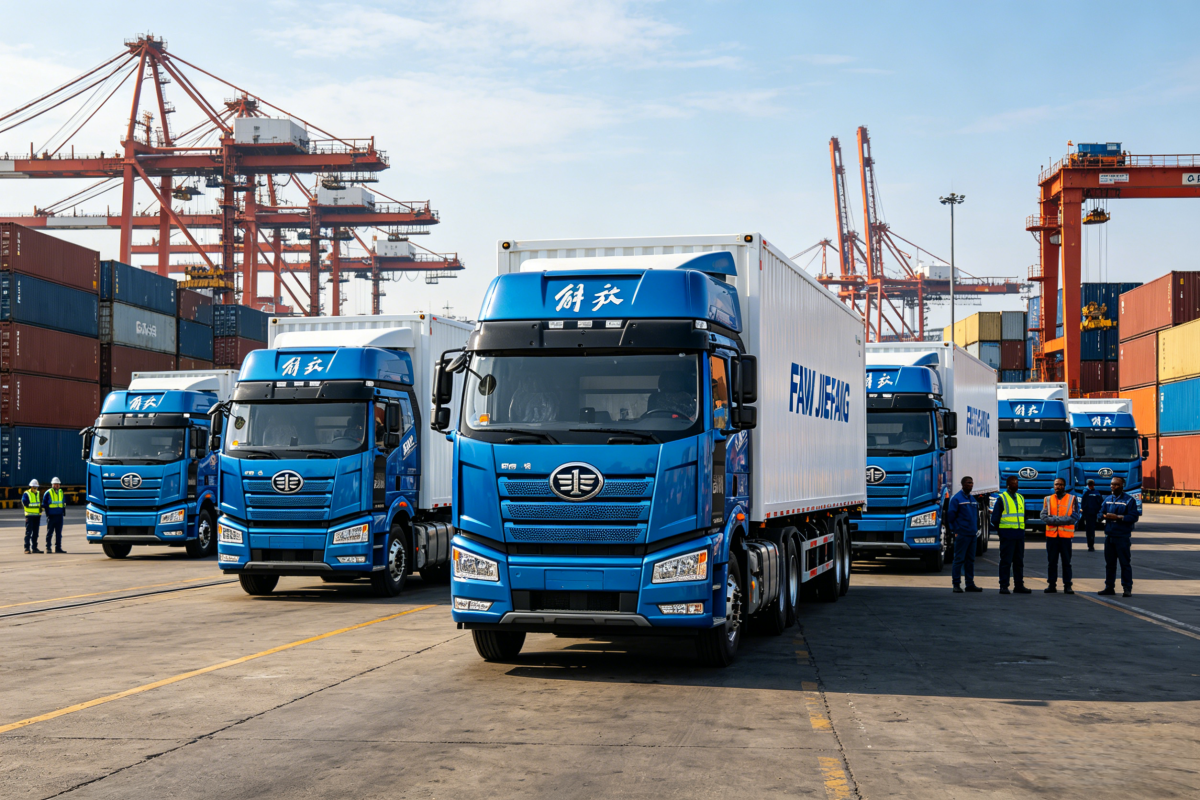 Le « cœur chinois » de FAW Jiefang Power galope sur les cinq continents : ses ventes à l’exportation connaissent une forte hausse contre la tendance au premier trimestre