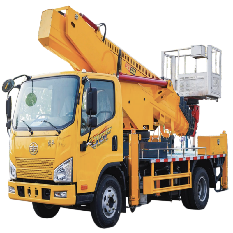 Camion nacelle FAW sécurisé, stable et efficace