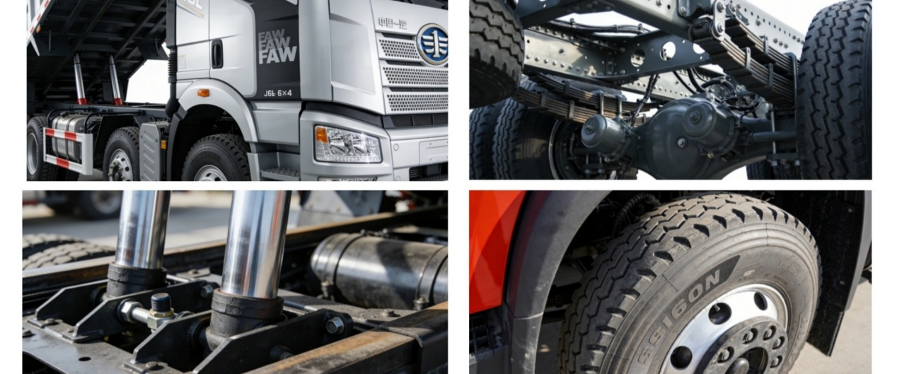FAW Jiefang J6L 6×4 Dump Truck Heavy Duty Strong Power for Construction Mining Transport manufacture
