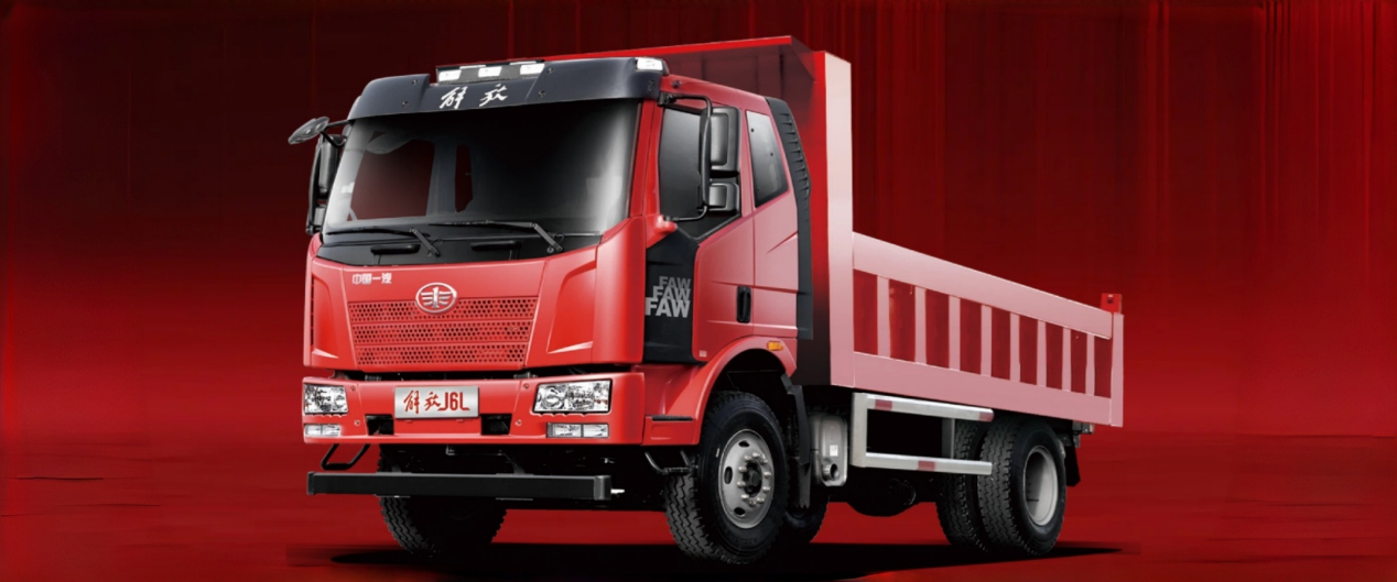 FAW Jiefang J6L 4×2 Dump Truck Heavy Duty Strong Power for Construction Engineering factory