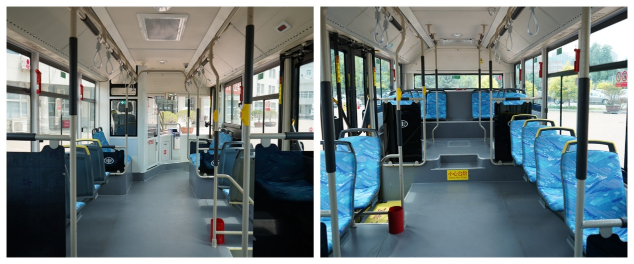Green Efficient FAW 8.5m Pure Electric Public Transit Bus supplier