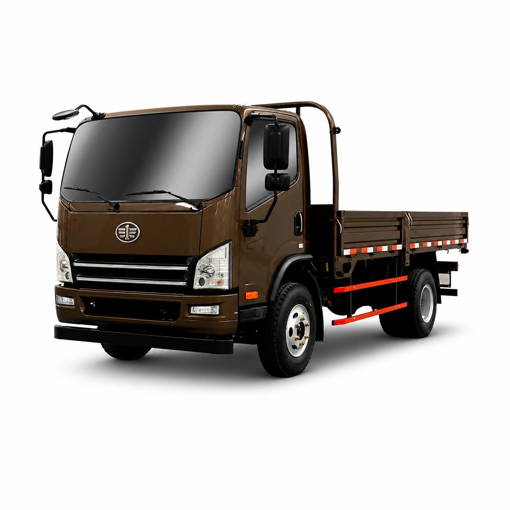 FAW New Tiger V 4×2 Light Cargo Truck 120–154HP Euro 2/5/6 LHD Yuchai/Cummins Updated Generation Export