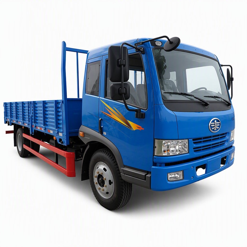 FAW J5K 4×2 Medium Cargo Truck 180HP Euro 2 Right-Hand Drive ABS Air Suspension Seat Export
