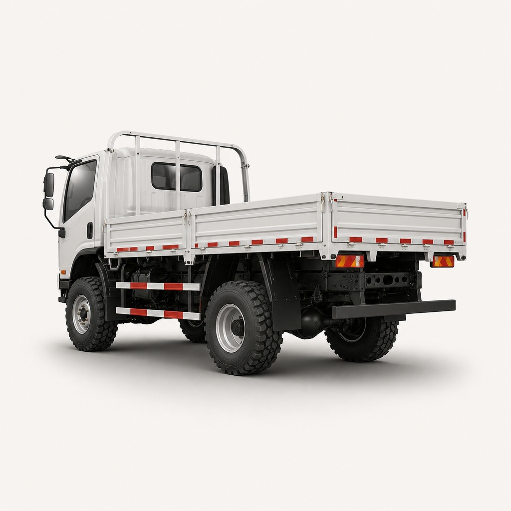 FAW LongV 4×4 Off-Road Heavy-Duty Light Cargo Truck 270HP Euro 3 LHD All-Terrain Full Four-Wheel Drive Export