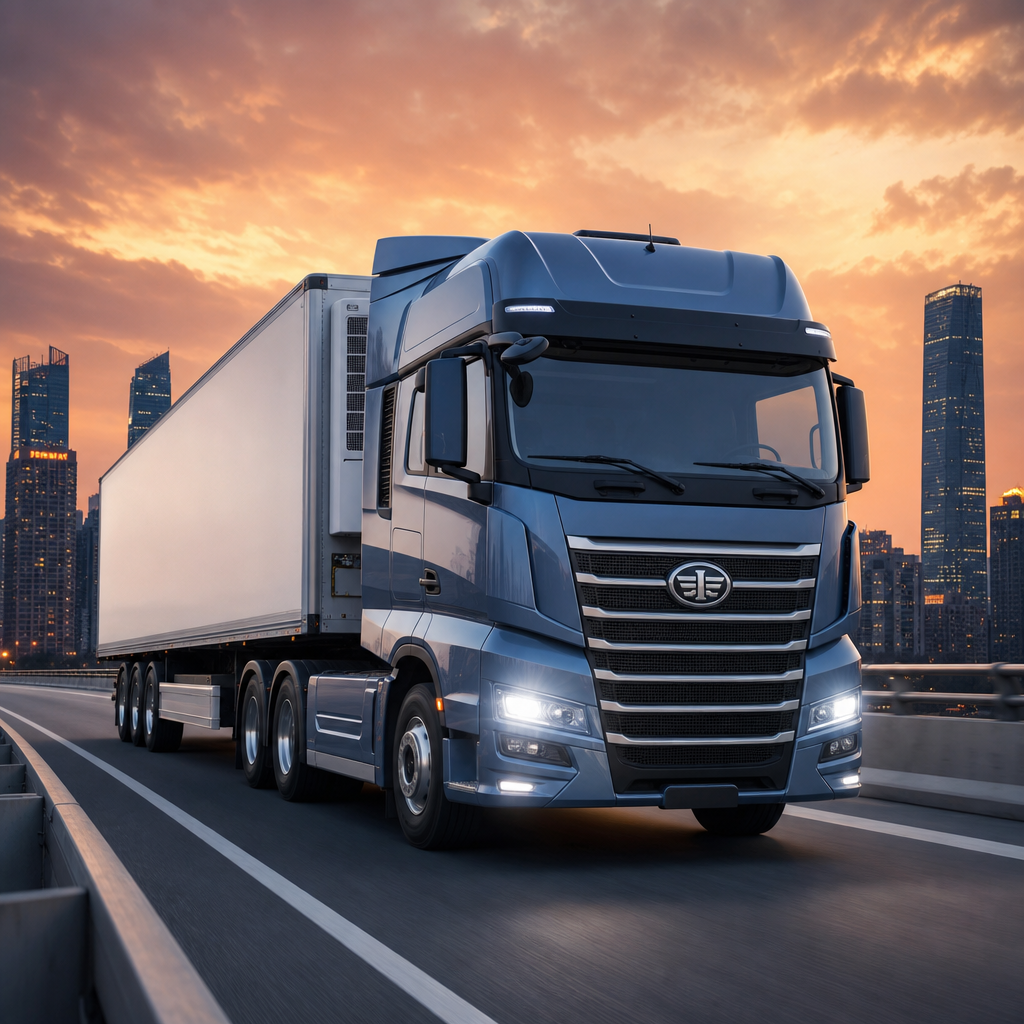 FAW J7 Tractor Truck | 4×2 / 6×2 / 6×4 | 520-660PS | Diesel / LNG / CNG | Euro V/VI