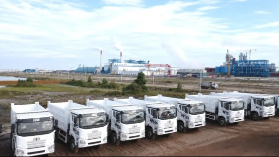 JH6 Heavy-Duty Truck: 100-Unit Delivery to Indonesia Industrial Client