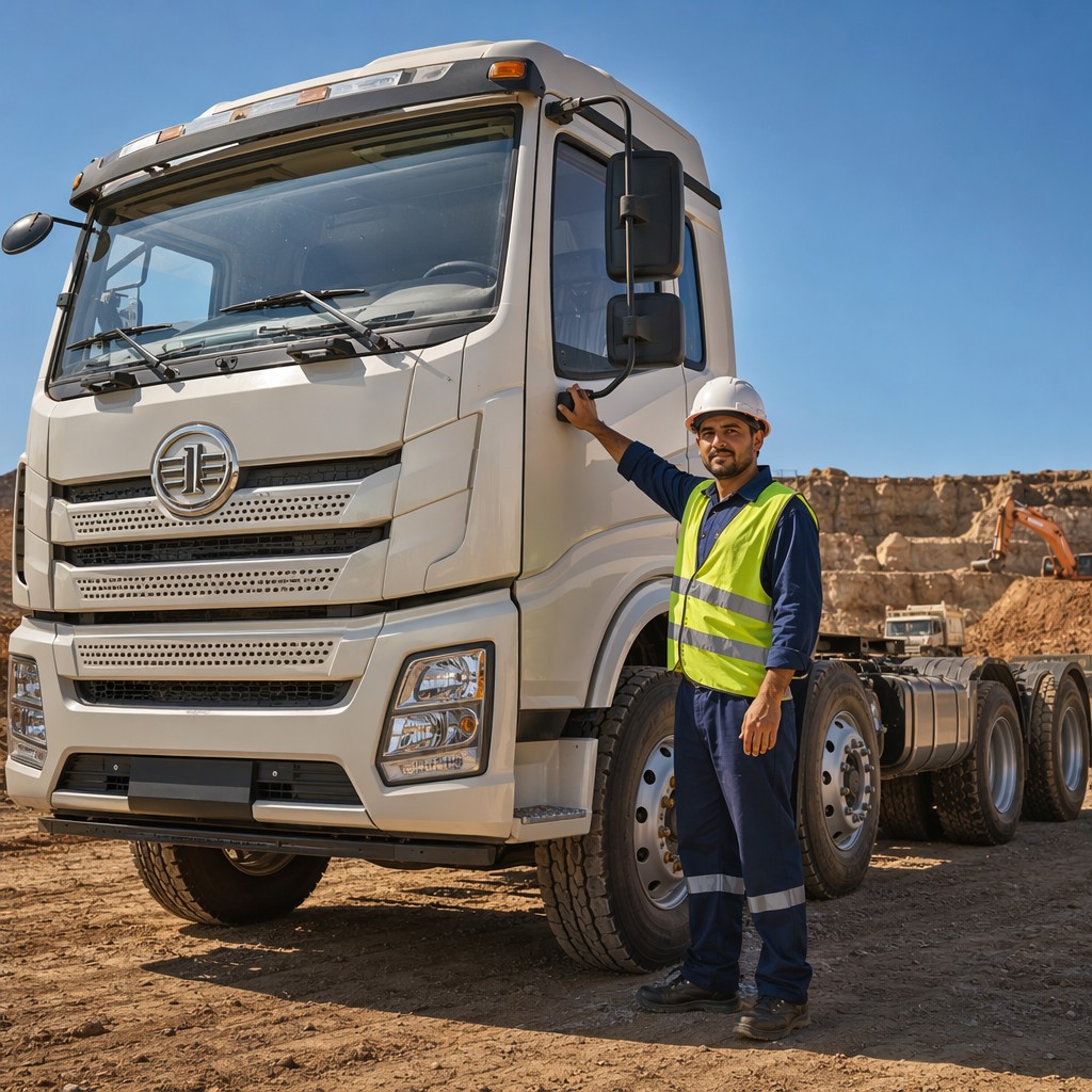 FAW J6P 6×4 Dump Truck Chassis 390HP Euro 2 Heavy-Duty Mining and Gravel Transport Vehicle