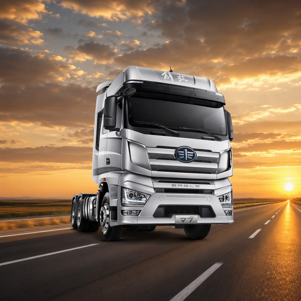 FAW J7 6×2 Heavy Cargo Truck 550HP Euro 5 LHD Premium Long-Haul Flagship ACC AEBS EBS ESC 4kW Heater Export