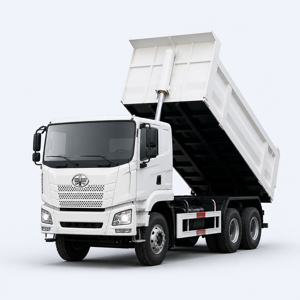 FAW YingTu 6×4 Heavy Dump Truck 460HP Euro 5 LHD Import ABS/ESC Grammer Seat 220Ah LED Headlights Export — Prototype