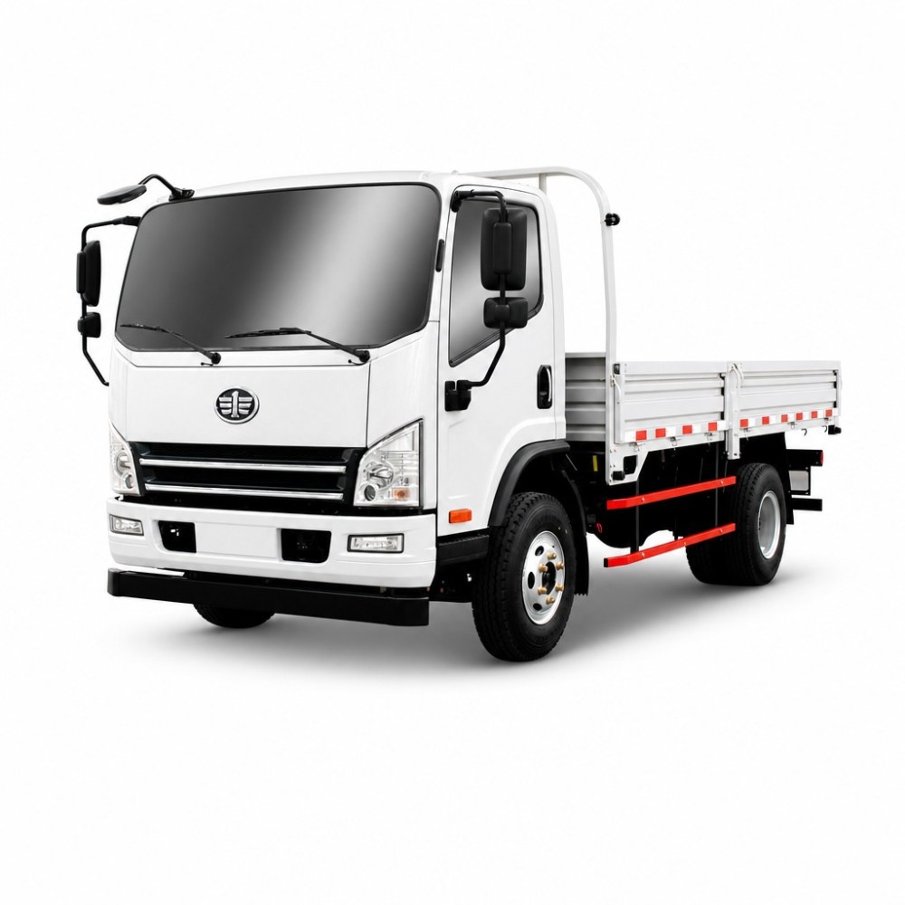 FAW LongV 4×2 Medium Cargo Truck 210HP Euro 3 LHD Air Spring Seat Electric Windows AC Export